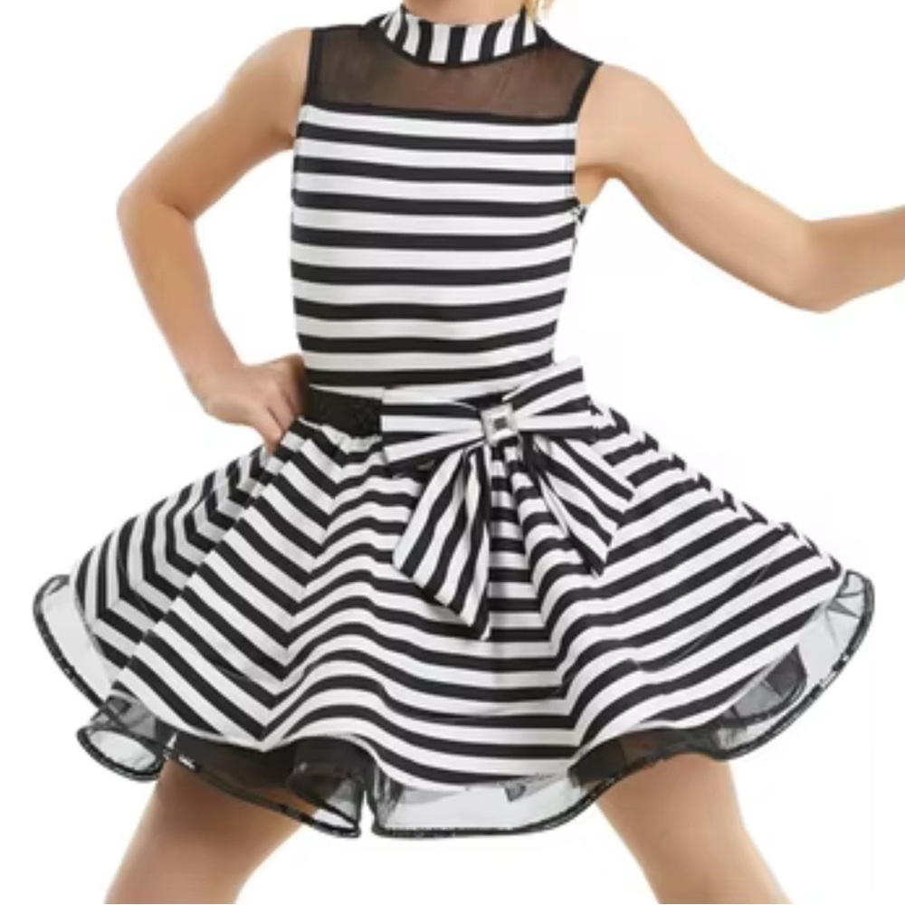 Weissman Black and White Costume
